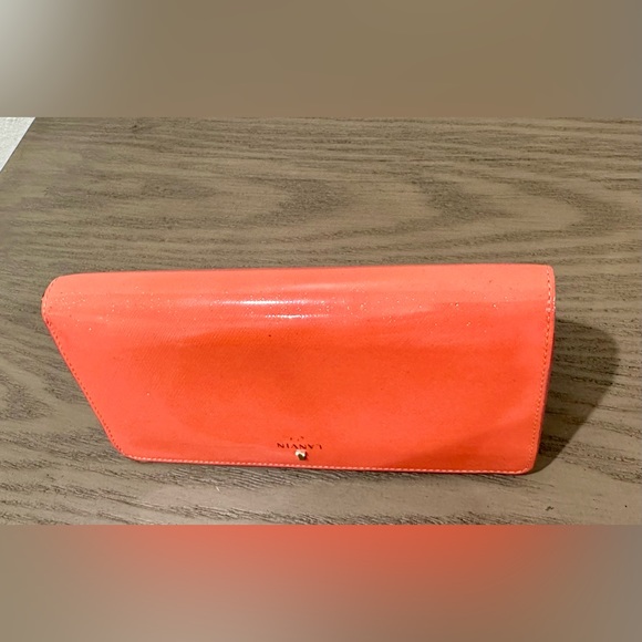 Lanvin En Bleu Sparkle Zip Around Wallet - Picture 16 of 16